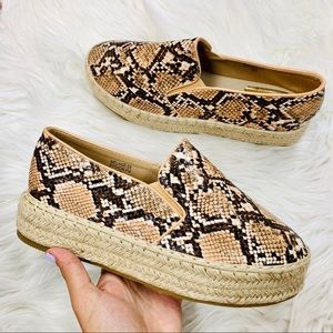 Python platform espadrille